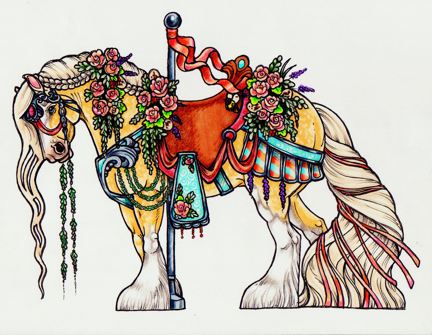Spring Carousel T Shirt