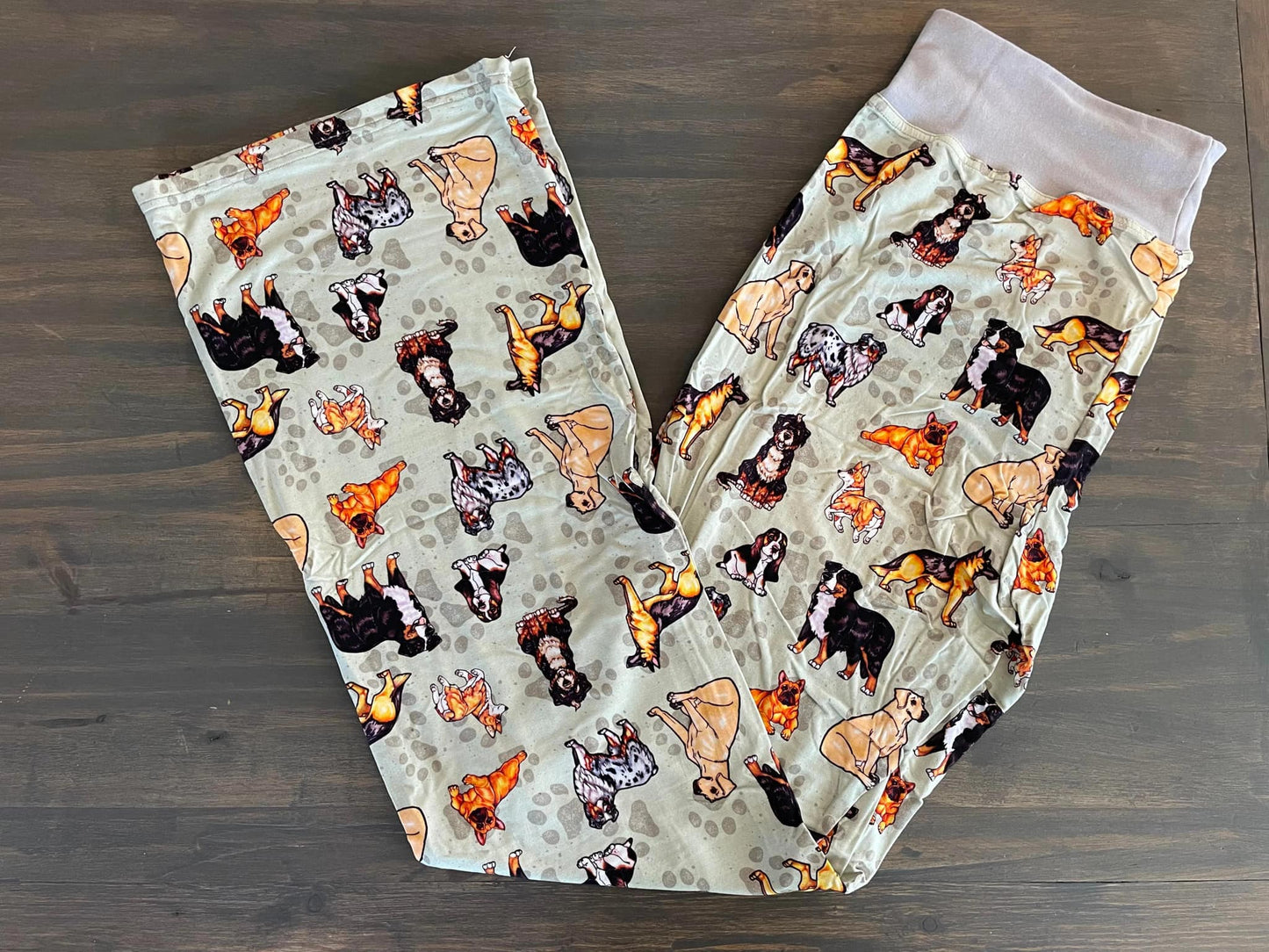 Women Dog Bamboo Pajama Bottoms