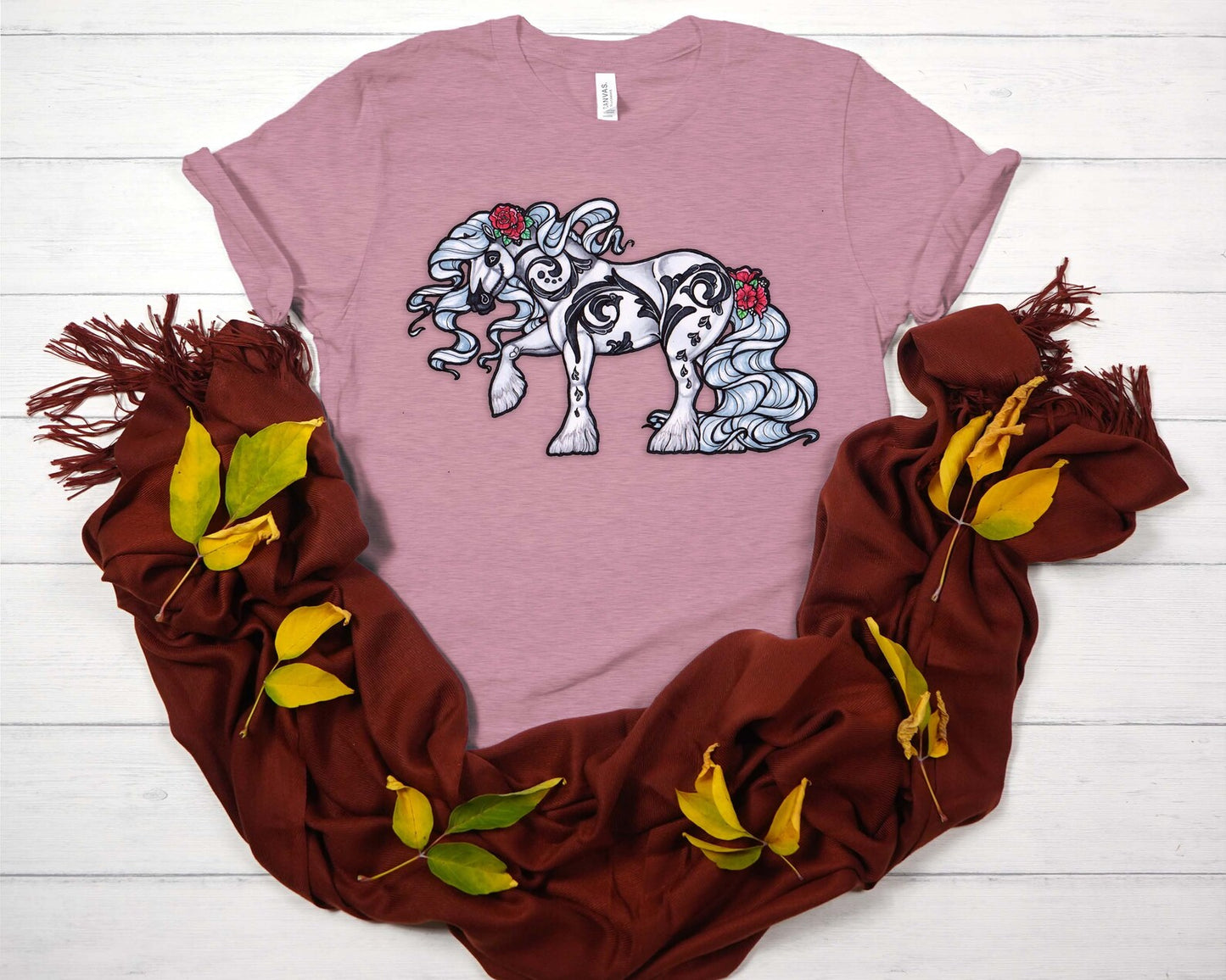 Reverse Sugar Skull T Shirt